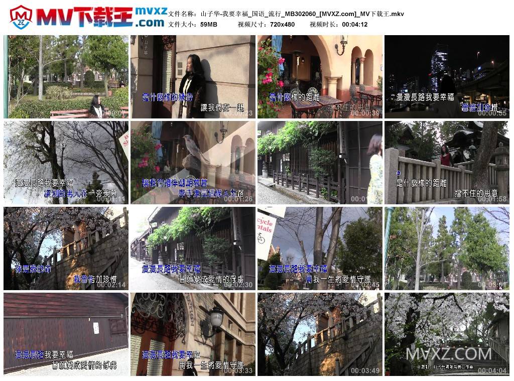 山子华-我要幸福_国语_流行_MB302060